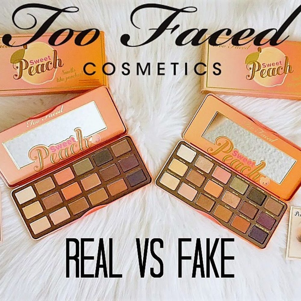 FAKE PALETTE? 3 Too Faced tests **Educational Listing**
